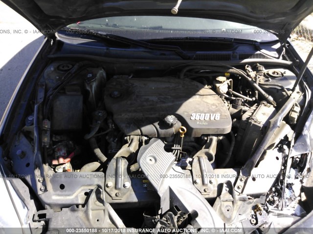 2G1WB57N991126659 - 2009 CHEVROLET IMPALA LS GRAY photo 10