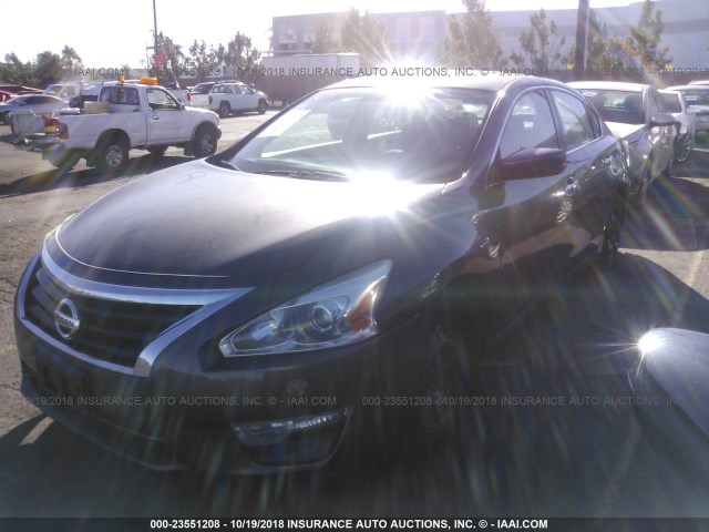 1N4AL3AP9DC295683 - 2013 NISSAN ALTIMA 2.5/S/SV/SL Marrón foto 2