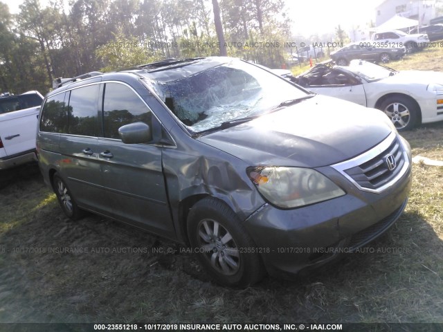 5FNRL38638B407669 - 2008 HONDA ODYSSEY EXL GRAY photo 1