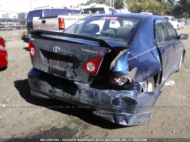 2T1BR32E27C809346 - 2007 TOYOTA COROLLA CE/LE/S BLUE photo 6