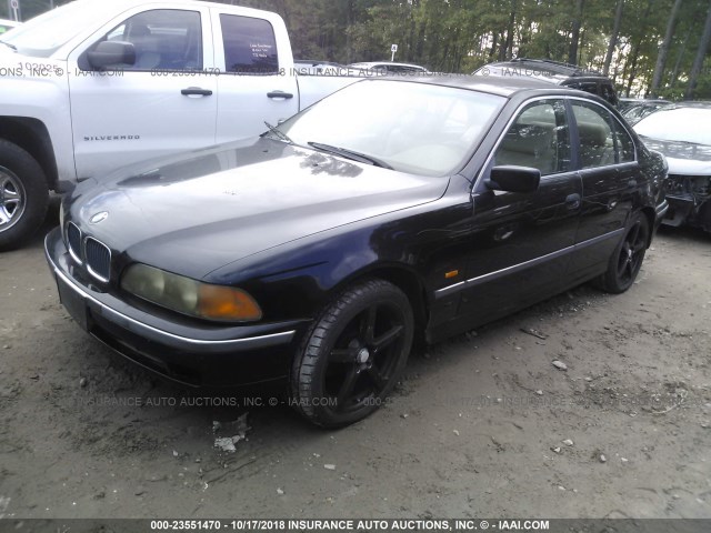 WBADD6324VBW03032 - 1997 BMW 528 I AUTOMATIC BLACK photo 2