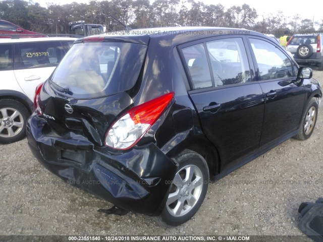 3N1BC1CP0CK273776 - 2012 NISSAN VERSA S/SL BLACK photo 6