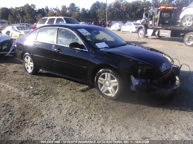 2G1WB5E31E1104358 - 2014 CHEVROLET IMPALA LIMITED LT BLACK photo 1