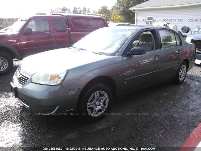 1G1ZS51F76F240646 - 2006 CHEVROLET MALIBU LS Boz foto 2