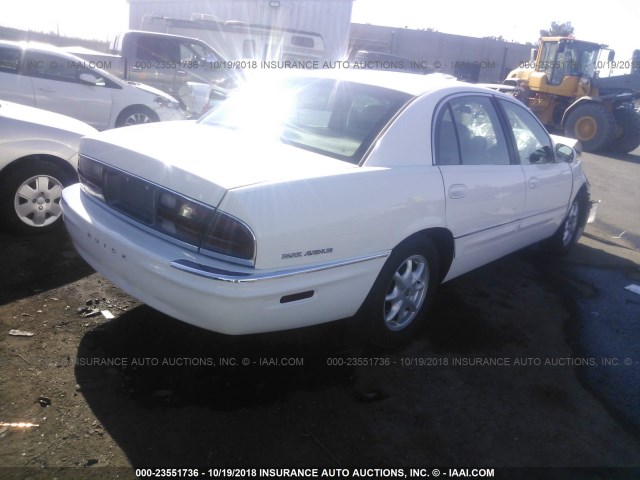 1G4CW54K824106577 - 2002 BUICK PARK AVENUE  WHITE photo 4