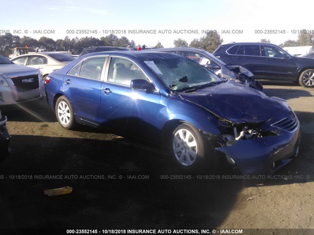 4T1BK46K87U049450 - 2007 TOYOTA CAMRY NEW GENERAT LE/XLE/SE BLUE photo 1