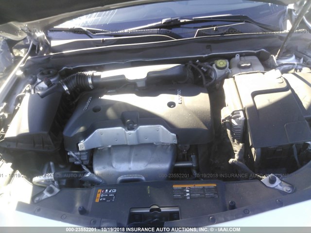 1G11F5SL0FF342229 - 2015 CHEVROLET MALIBU LTZ 银色 照片 10