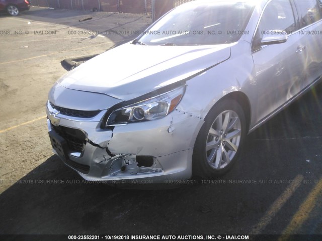 1G11F5SL0FF342229 - 2015 CHEVROLET MALIBU LTZ 银色 照片 6