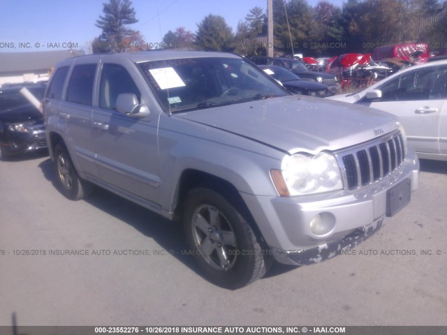 1J4HR58N85C728672 - 2005 JEEP GRAND CHEROKEE LIMITED SILVER photo 1