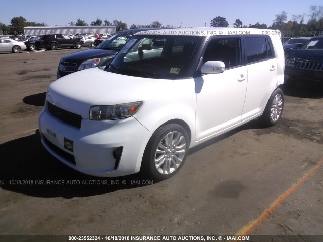 JTLKE50E081004773 - 2008 TOYOTA SCION XB Ақ фото 2