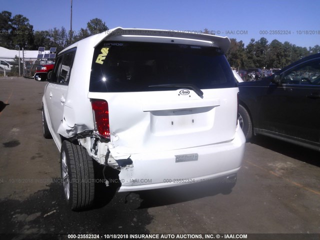 JTLKE50E081004773 - 2008 TOYOTA SCION XB Ақ фото 6