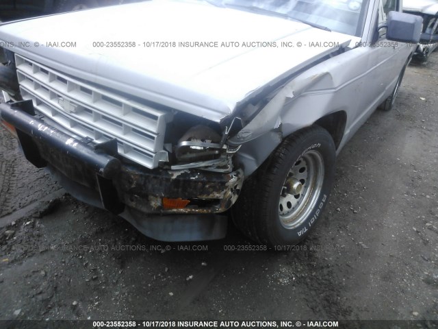 1GCBS14B8C2143629 - 1982 CHEVROLET S TRUCK S10 SILVER photo 6