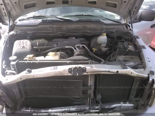 3D7KR28D45G812931 - 2005 DODGE RAM 2500 ST/SLT 银色 照片 10