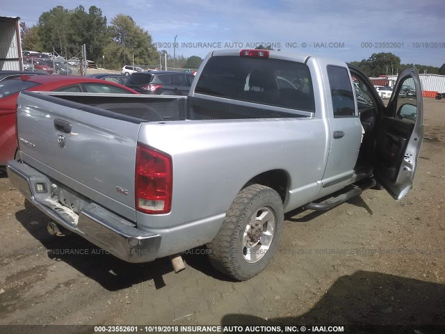 3D7KR28D45G812931 - 2005 DODGE RAM 2500 ST/SLT 银色 照片 4