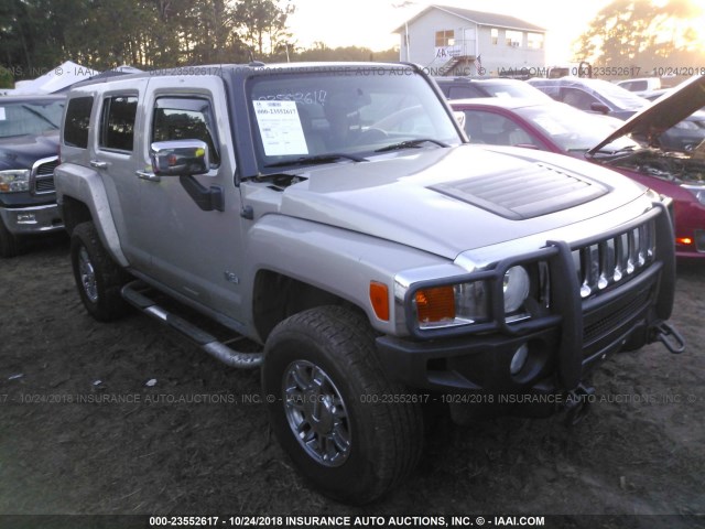 5GTDN136468140385 - 2006 HUMMER H3 GRAY photo 1