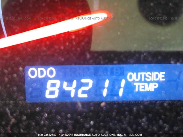 4T1BE46K89U275448 - 2009 TOYOTA CAMRY SE/LE/XLE RED photo 7