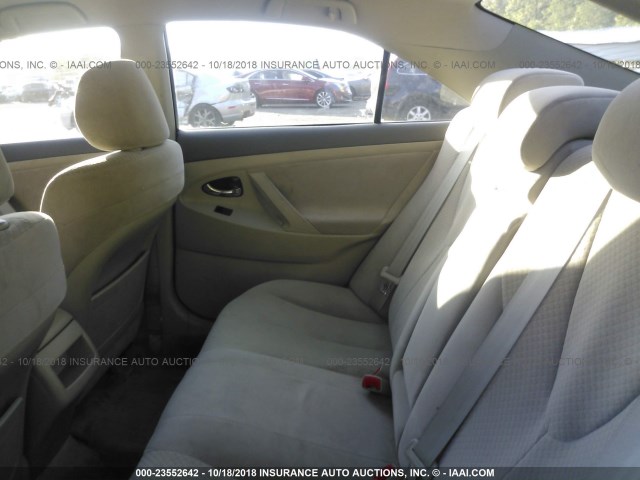 4T1BE46K89U275448 - 2009 TOYOTA CAMRY SE/LE/XLE RED photo 8