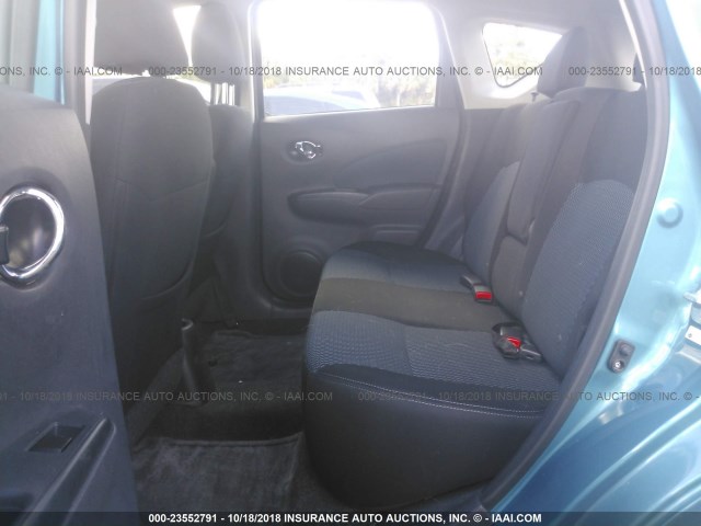 3N1CE2CP4FL396791 - 2015 NISSAN VERSA NOTE S/S PLUS/SV/SL/SR BLUE photo 8