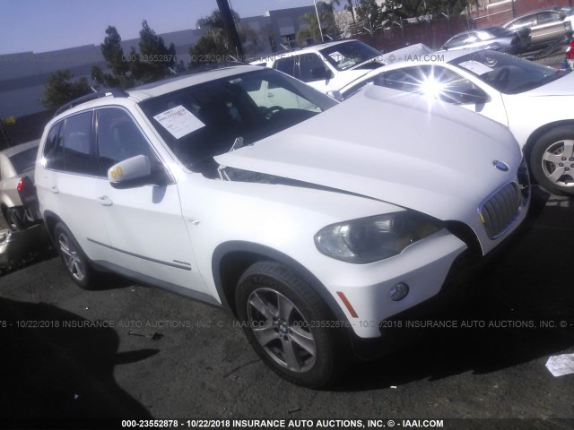 5UXFE83579L171906 - 2009 BMW X5 XDRIVE48I WHITE photo 1