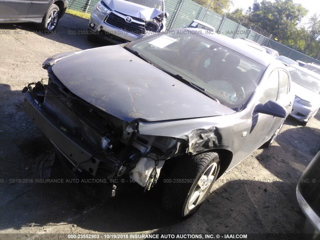 1G1ZG57B48F161525 - 2008 CHEVROLET MALIBU LS ნაცრისფერი ფოტო 2