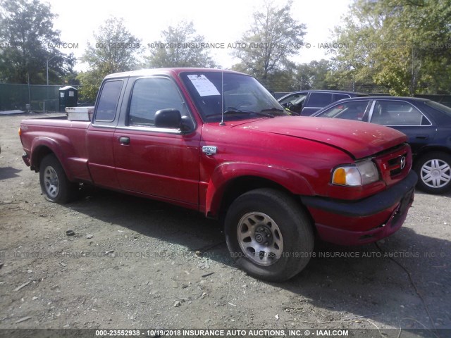 4F4YR16U81TM26213 - 2001 MAZDA B3000 CAB PLUS RED photo 1