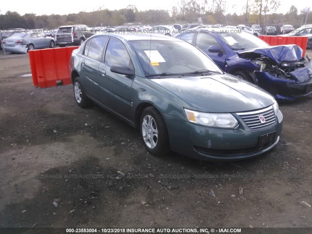 1G8AJ58F46Z179584 - 2006 SATURN ION LEVEL 2 GREEN photo 1