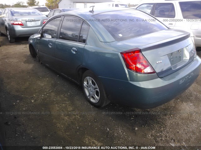 1G8AJ58F46Z179584 - 2006 SATURN ION LEVEL 2 GREEN photo 3
