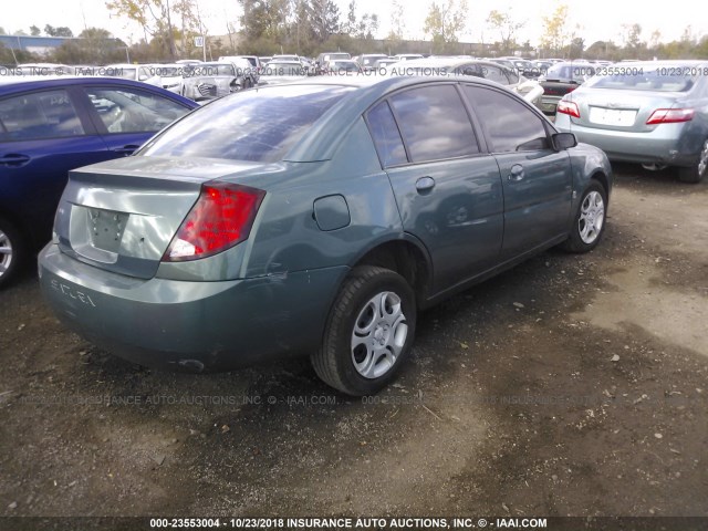 1G8AJ58F46Z179584 - 2006 SATURN ION LEVEL 2 GREEN photo 4