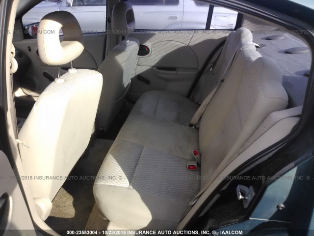 1G8AJ58F46Z179584 - 2006 SATURN ION LEVEL 2 GREEN photo 8