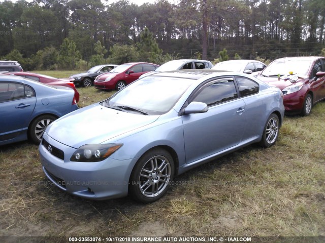 JTKDE167590282087 - 2009 TOYOTA SCION TC 蓝色 照片 2