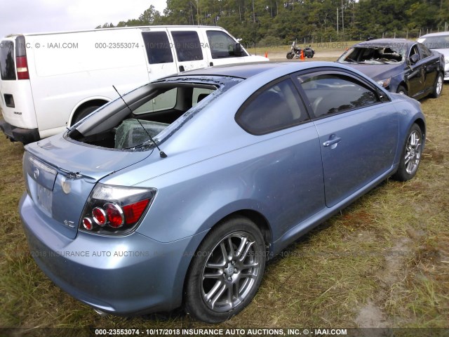 JTKDE167590282087 - 2009 TOYOTA SCION TC 蓝色 照片 4