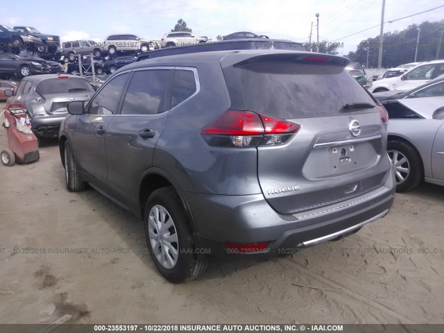 5N1AT2MTXHC741483 - 2017 NISSAN ROGUE S/SL GRAY photo 3