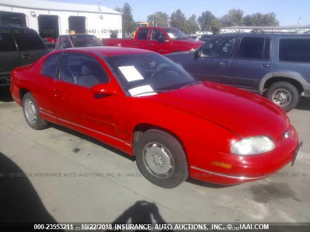 2G1WW12M8X9257155 - 1999 CHEVROLET MONTE CARLO LS RED photo 1