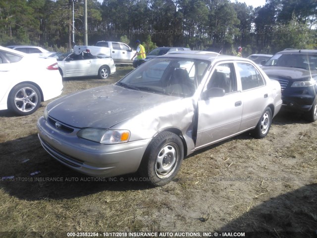 1NXBR12E8YZ345449 - 2000 TOYOTA COROLLA VE/CE/LE 银色 照片 2