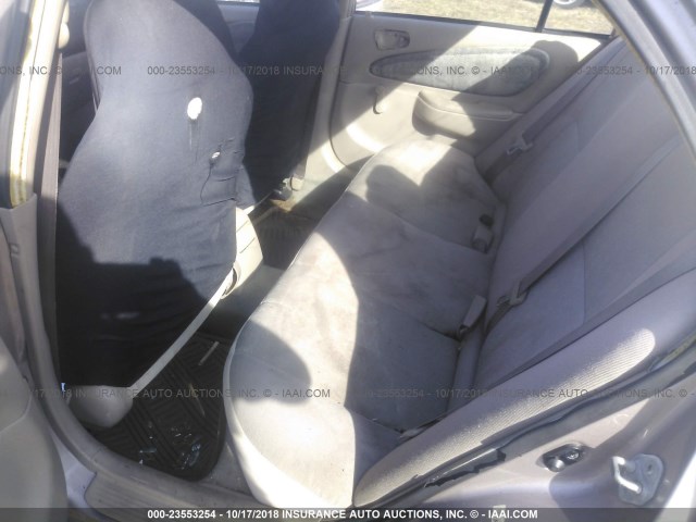 1NXBR12E8YZ345449 - 2000 TOYOTA COROLLA VE/CE/LE 银色 照片 8