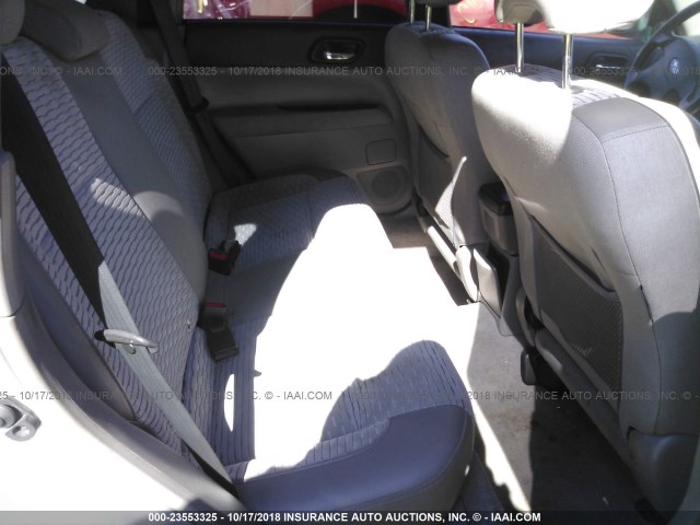 JF1SG65643H722491 - 2003 SUBARU FORESTER 2.5XS ვერცხლისფერი ფოტო 8