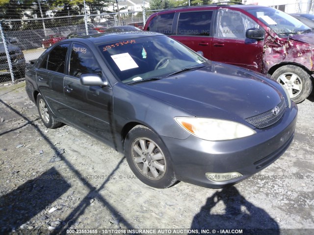 4T1BF30K13U547944 - 2003 TOYOTA CAMRY LE/XLE/SE GRAY photo 1