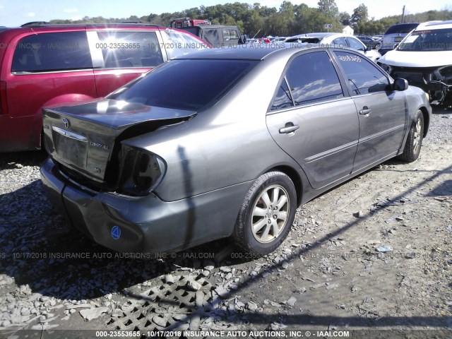 4T1BF30K13U547944 - 2003 TOYOTA CAMRY LE/XLE/SE GRAY photo 4