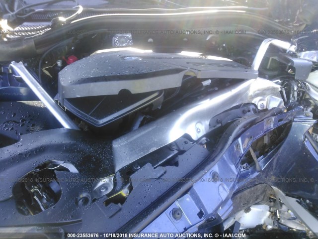 5UXTR9C55JLD62342 - 2018 BMW X3 XDRIVEM40I ლურჯი ფოტო 10