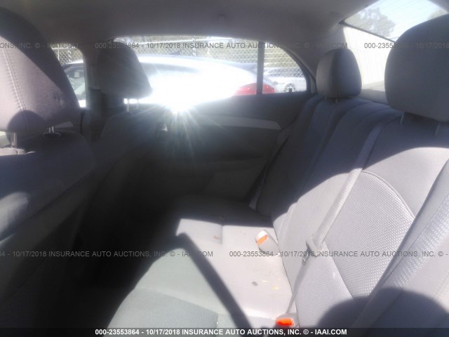 1G1ZA5EU4CF277158 - 2012 CHEVROLET MALIBU LS თეთრი ფოტო 8