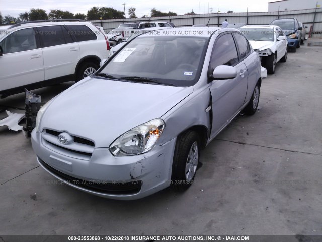 KMHCM3AC0AU149381 - 2010 HYUNDAI Accent BLUE/GS SILVER photo 2