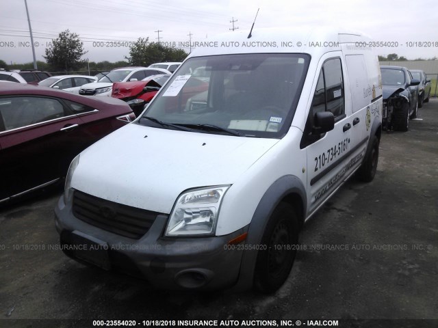 NM0LS6AN6DT172393 - 2013 FORD TRANSIT CONNECT XL WHITE photo 2
