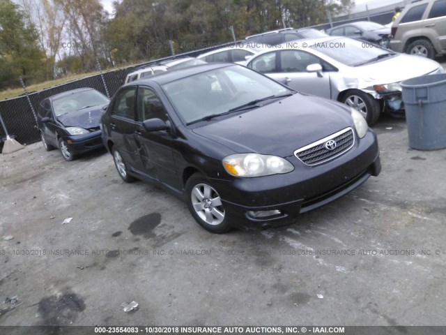 1NXBR32E27Z920851 - 2007 TOYOTA COROLLA CE/LE/S BLACK photo 1