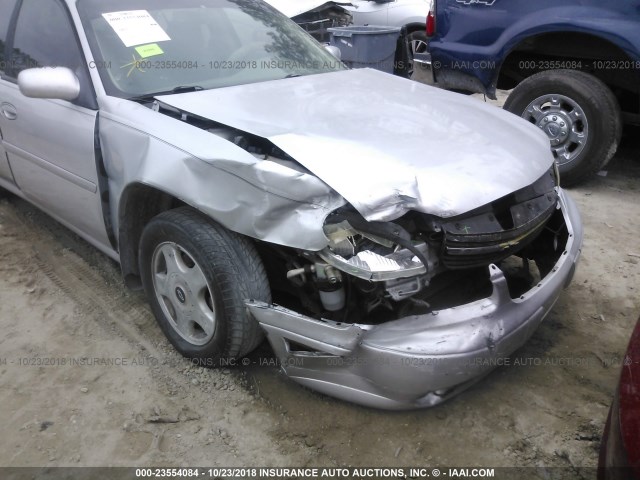 1G1NE52JX16182694 - 2001 CHEVROLET MALIBU LS ვერცხლისფერი ფოტო 6