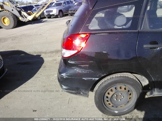 2T1KR32E74C304799 - 2004 TOYOTA COROLLA MATRIX XR BLACK photo 6