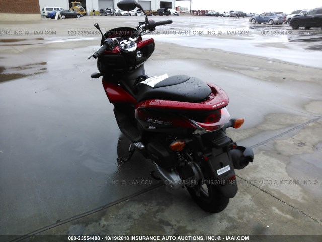 MLHKF1216D5001159 - 2013 HONDA PCX 150 RED photo 3