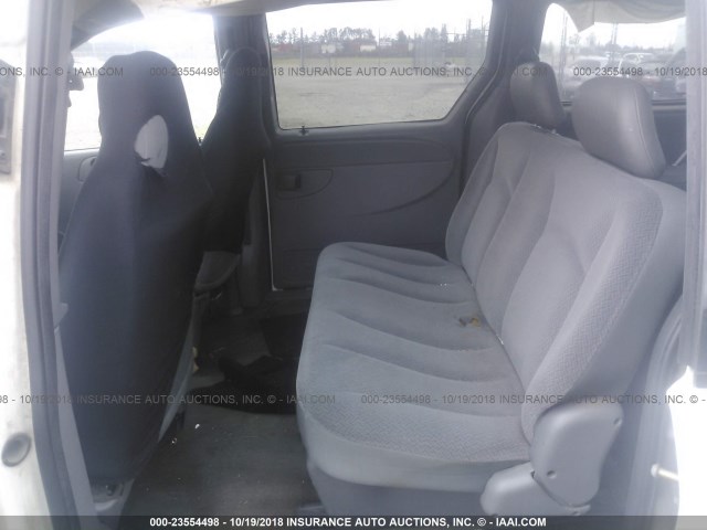 1D4GP24R34B599567 - 2004 DODGE GRAND CARAVAN SE WHITE photo 8