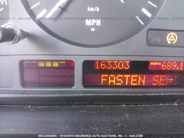 5UXFB33553LH46266 - 2003 BMW X5 4.4I BLACK photo 7