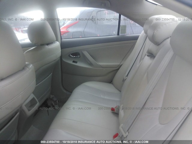 4T1BE46K18U750193 - 2008 TOYOTA CAMRY CE/LE/XLE/SE TEAL photo 8