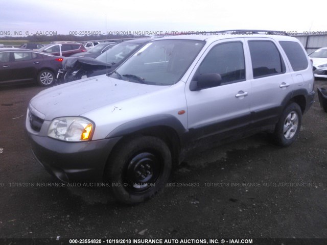 4F2CZ961X4KM20687 - 2004 MAZDA TRIBUTE ES 银色 照片 2